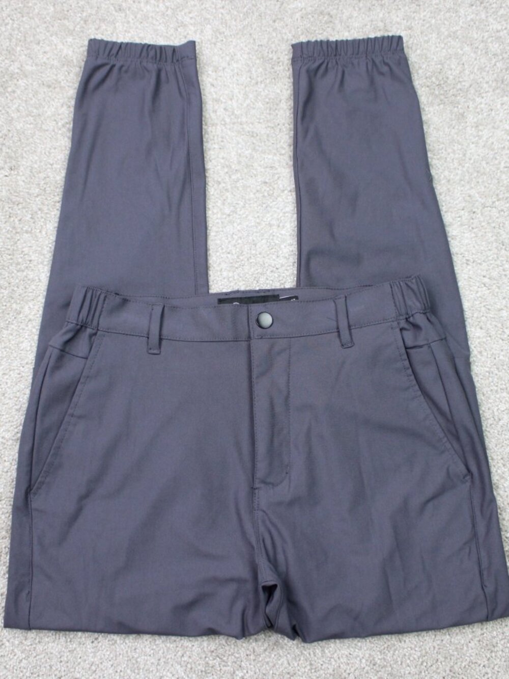 Cuts Clothing Pants Mens Small Gray AO Joggers Versaknit Tech Polyester Straight
